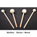 A therapeutic instrument _Singing Bowl - Wooden Mallets & Sticks
